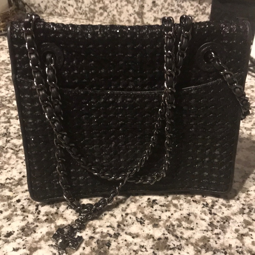 Gorgeous Tory Burch Fleming Metallic Bag